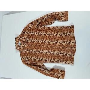 1970s Vintage Jantzen 100 Long Sleeve Shirt Made in USA